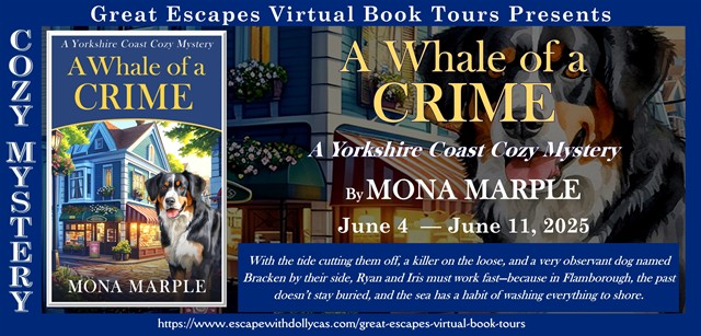 Virtual Book Tour & Book Review & #Giveaway: A Whale of a Crime (A Yorkshire Coast Cozy Mystery) by Mona&nbsp;Marple