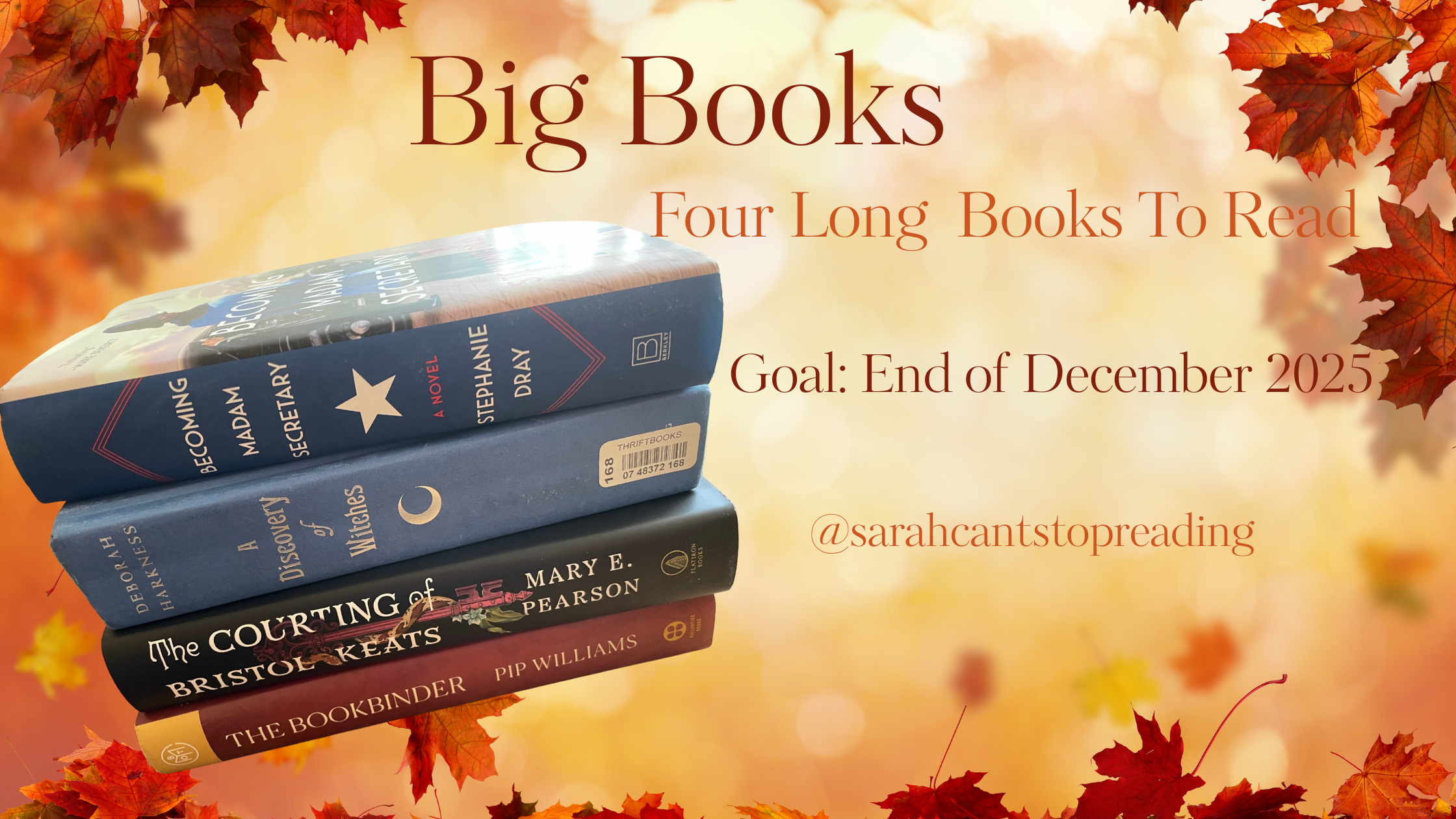 📚Big Books: Four Long Books To Read
