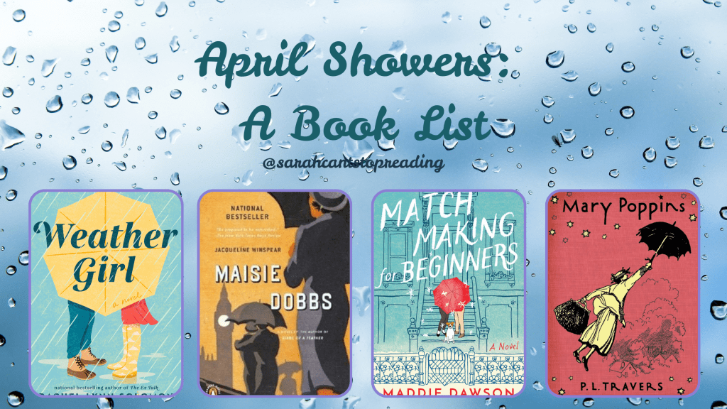 ☔April Showers: A Book List